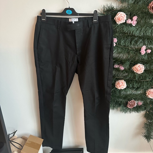Reiss Classic Black Men's Dress Pants